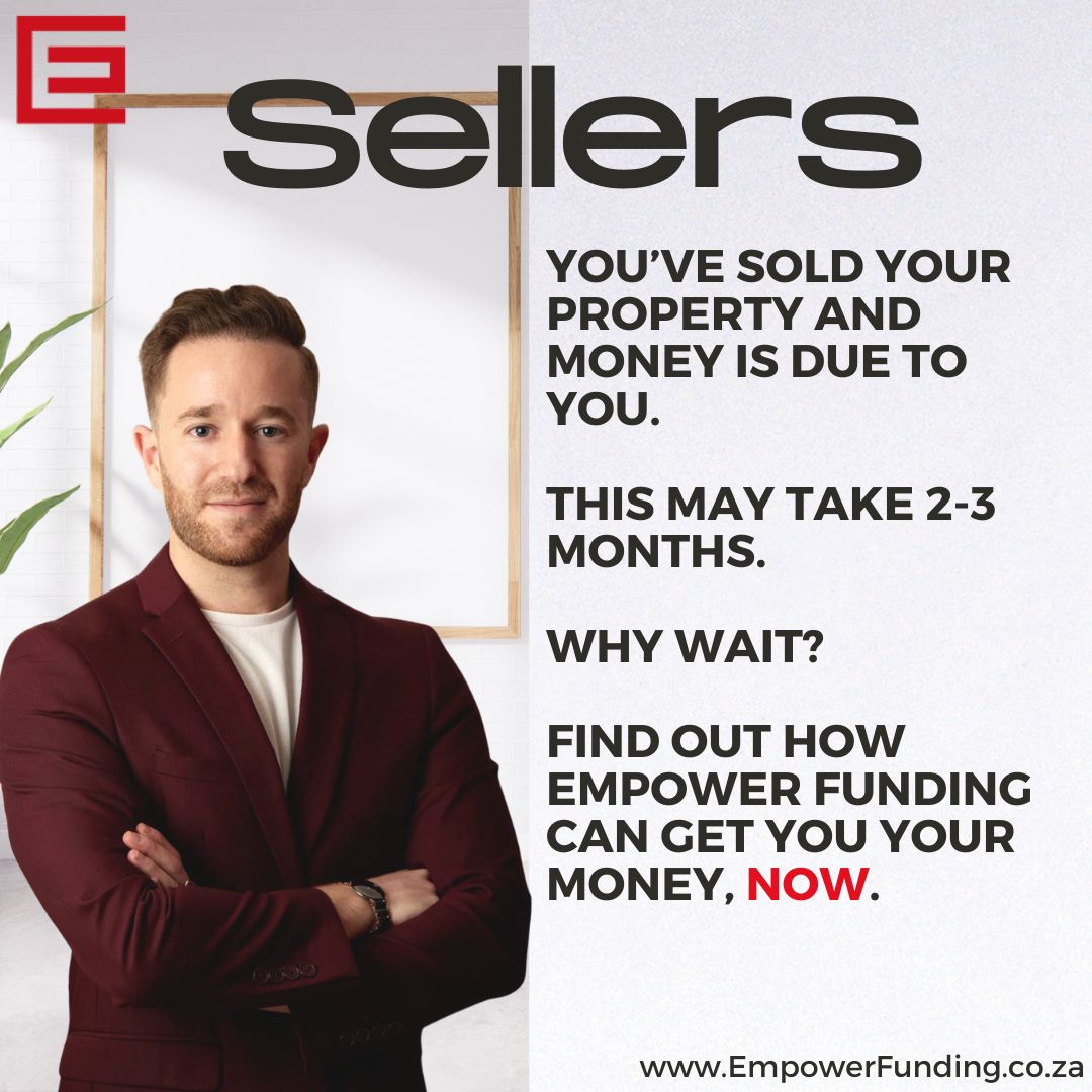 Get your proceeds from property sales now
