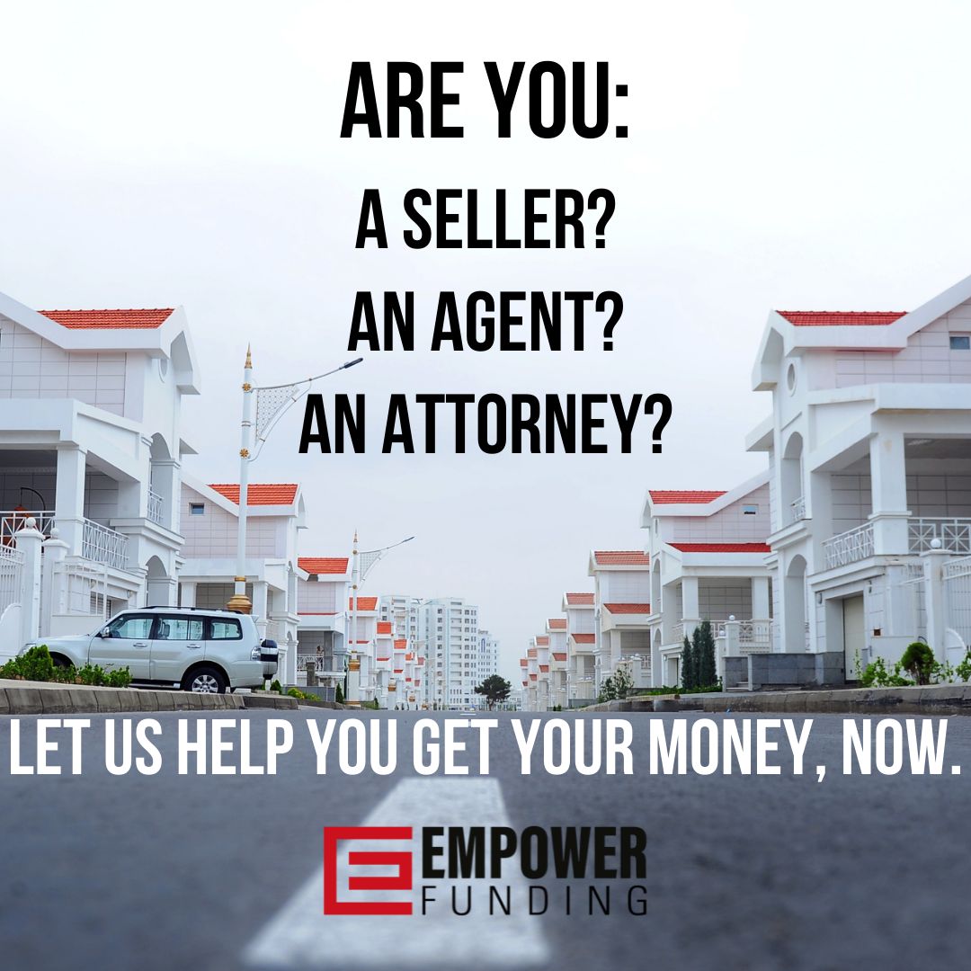 Get your proceeds from property sales now